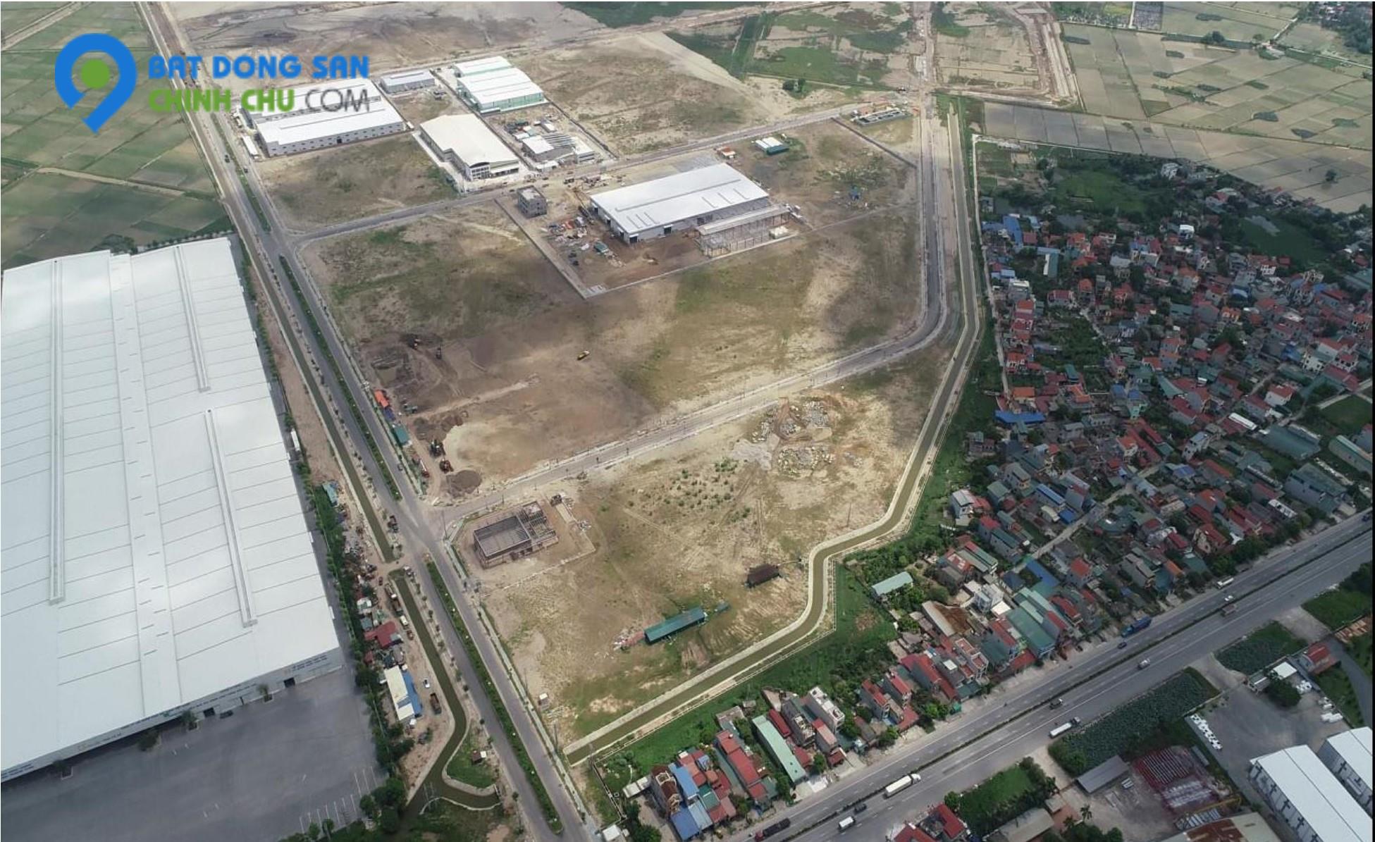 Cho thuê 1.2ha đất TMDV, nhà hàng kho xưởng tại KCN Minh Quang, Mỹ Hào, Hưng Yên