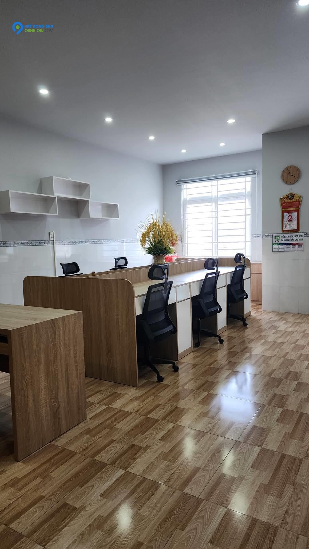 Cho thuê Phòng làm việc tại KDC Phú An, Phú Thứ, Cái Răng Cần Thơ 5 triệu/tháng. Đầy đủ bàn ghế, máy lạnh, tủ hồ sơ