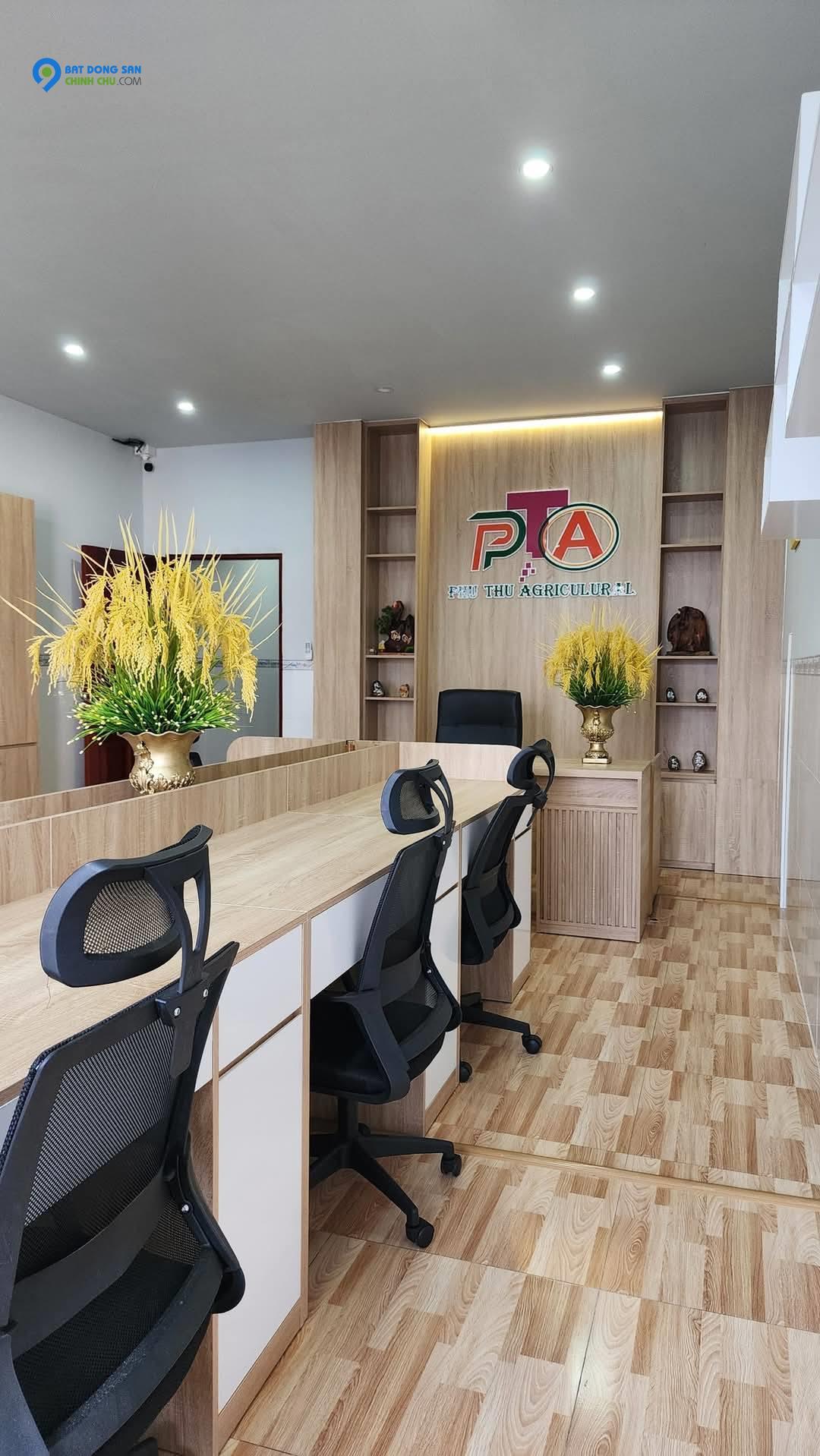 Cho thuê Phòng làm việc tại KDC Phú An, Phú Thứ, Cái Răng Cần Thơ 5 triệu/tháng. Đầy đủ bàn ghế, máy lạnh, tủ hồ sơ
