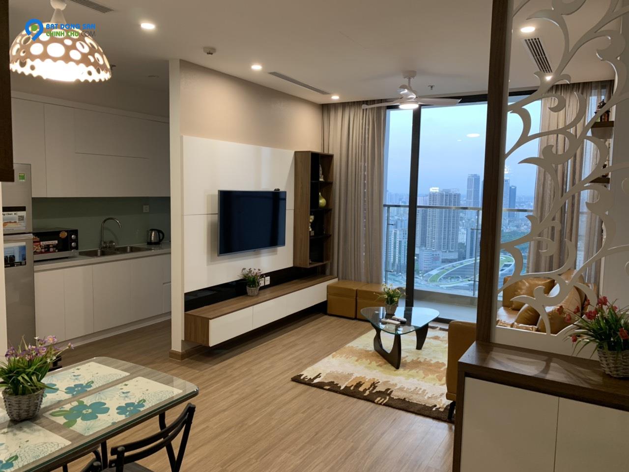 Cho thuê căn 2 PN, full đồ  Vinhomes Sky Lake Phạm Hùng giá tốt