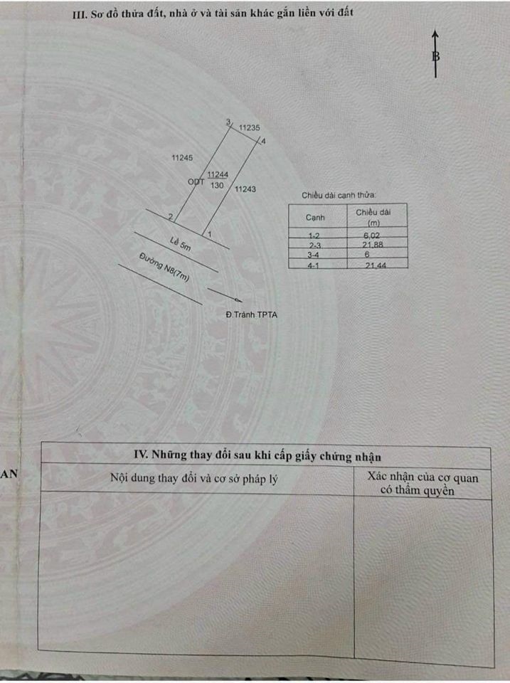 Chủ ngộp cần ra gấp lô Đường N8 _Khu đô thị IDICO 2 Phường 6_ TP Tân An_ Long An