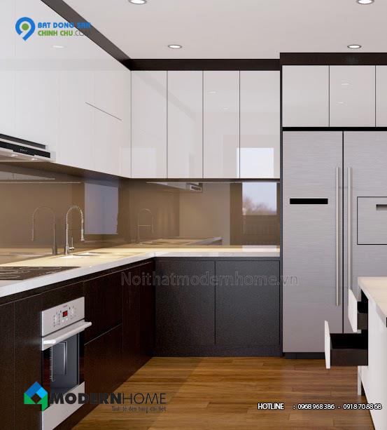 Chủ nhà tha thiết căn CCCC full nội thất, 3 ngủ 2WC, 130m2  tòa R1 Goldmarkcity dveze