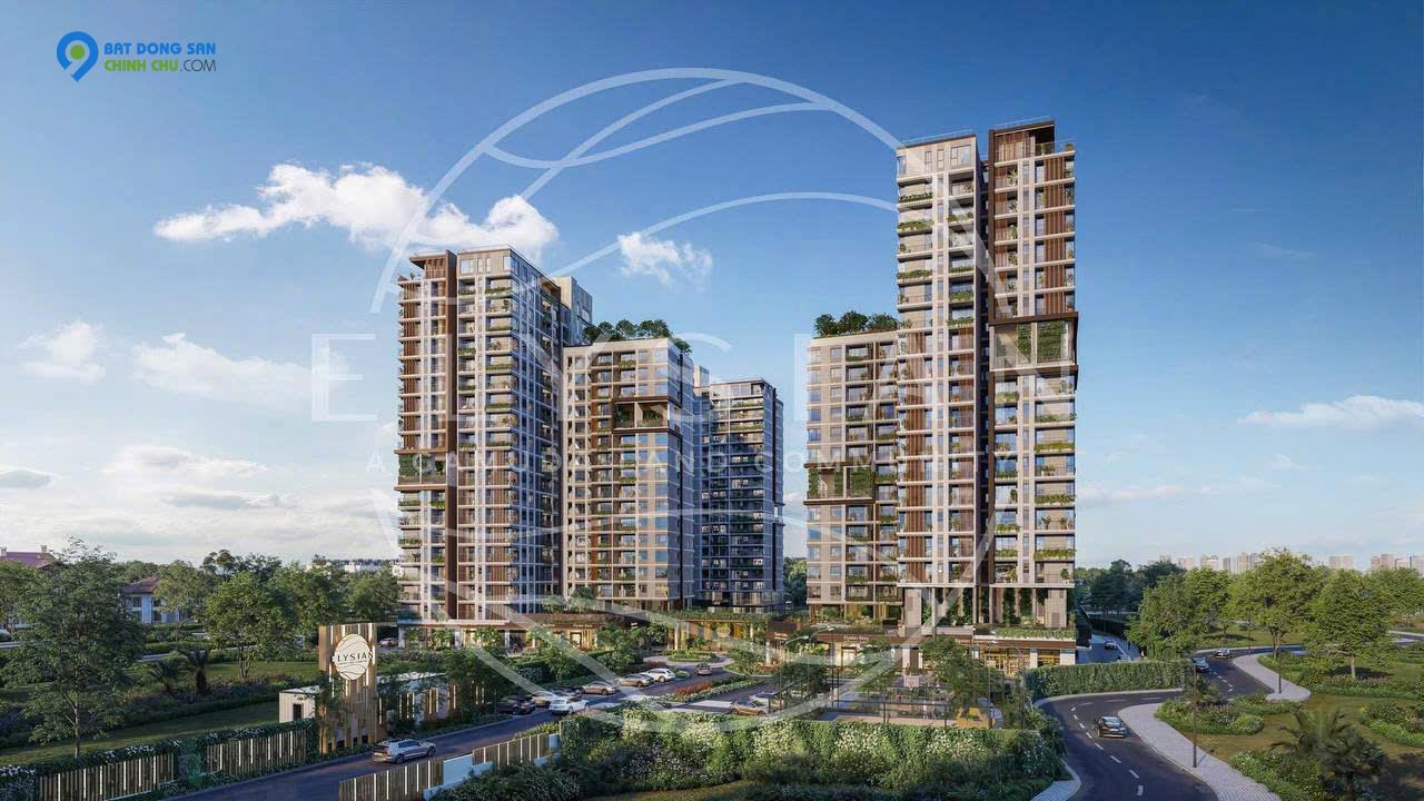 Chuyển Nhượng Nhanh Cho Con Du Học CH  2PN, 3PN: 2ty.3ty Elysian Gamuda Land