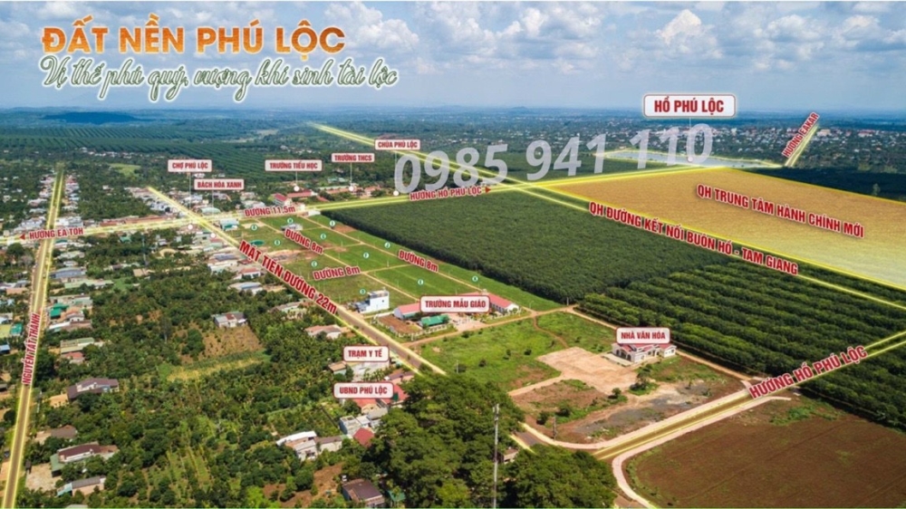 Cơ hội đón tết cùng KDC  Phú Lộc Tây Nguyên Giá chỉ 899tr có thương lượng