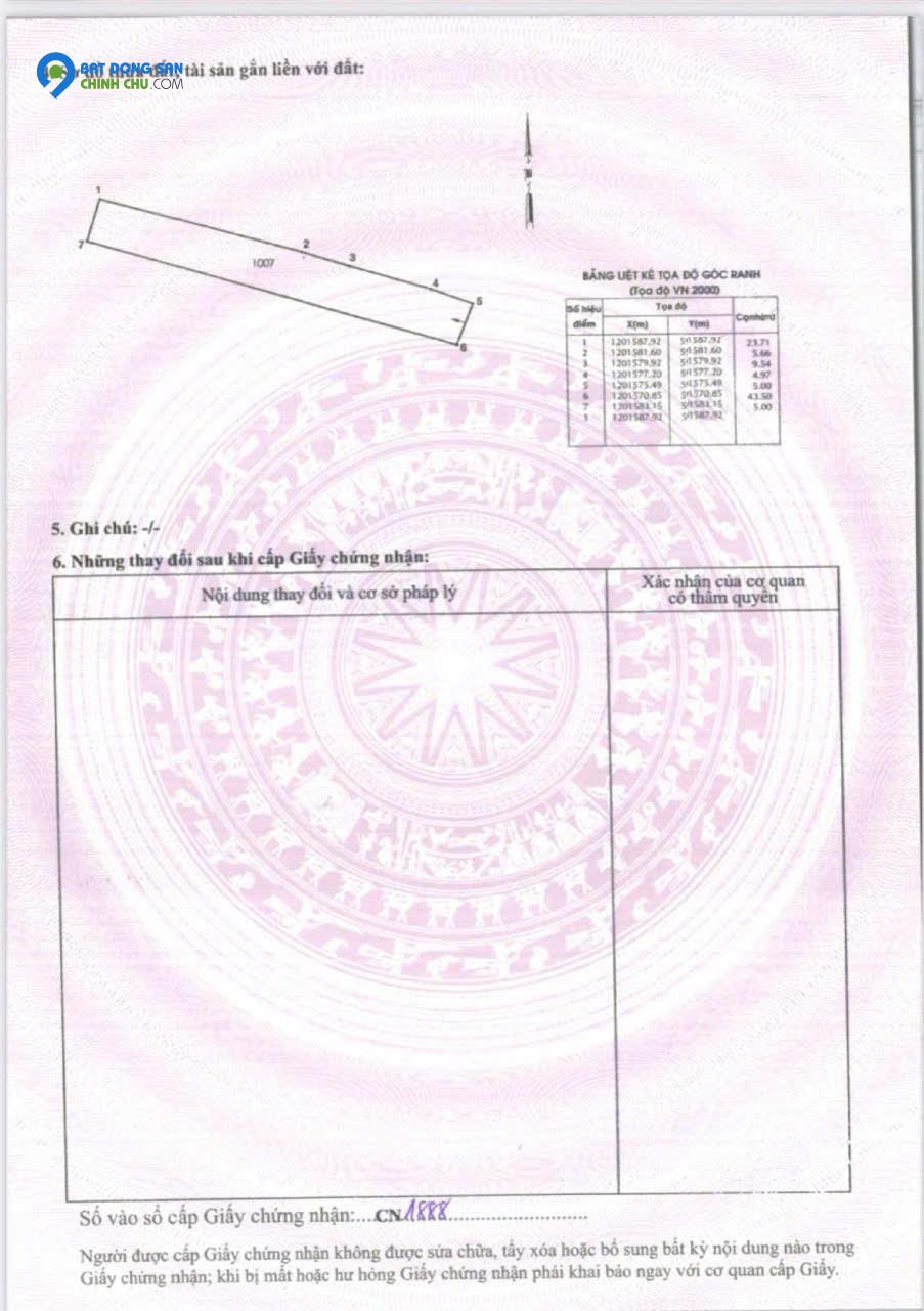 ĐẤT XÂY XƯỞNG 2 SỔ 10X45 100% THỔ CƯ TRẦN VĂN MƯỜI, XE CONTENER