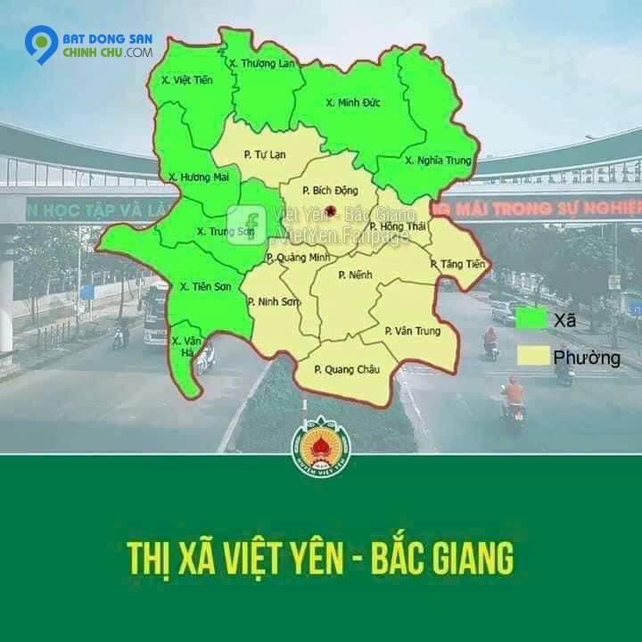 ĐÔNG BẮC BÍCH ĐỘNG - ĐẤT NỀN SỐ 1 BẮC GIANG