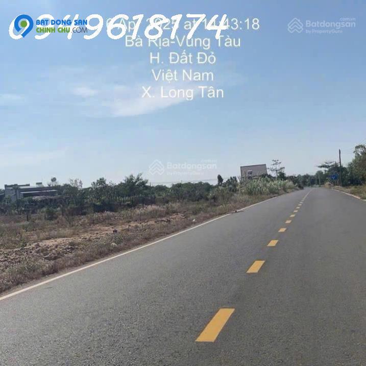 Đất mặt tiền Long Tân view mặt tiền đường lớn 12m, gần khu công nghiệp Đá Bạc, 300TR