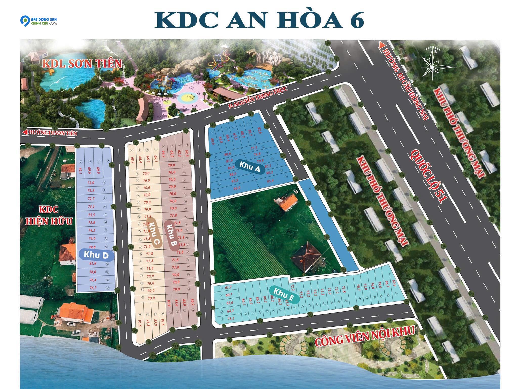 Đất nền Biên Hòa giá chỉ từ 300 triệu – Sổ riêng, gần KDL Sơn Tiên, xây dựng tự do!