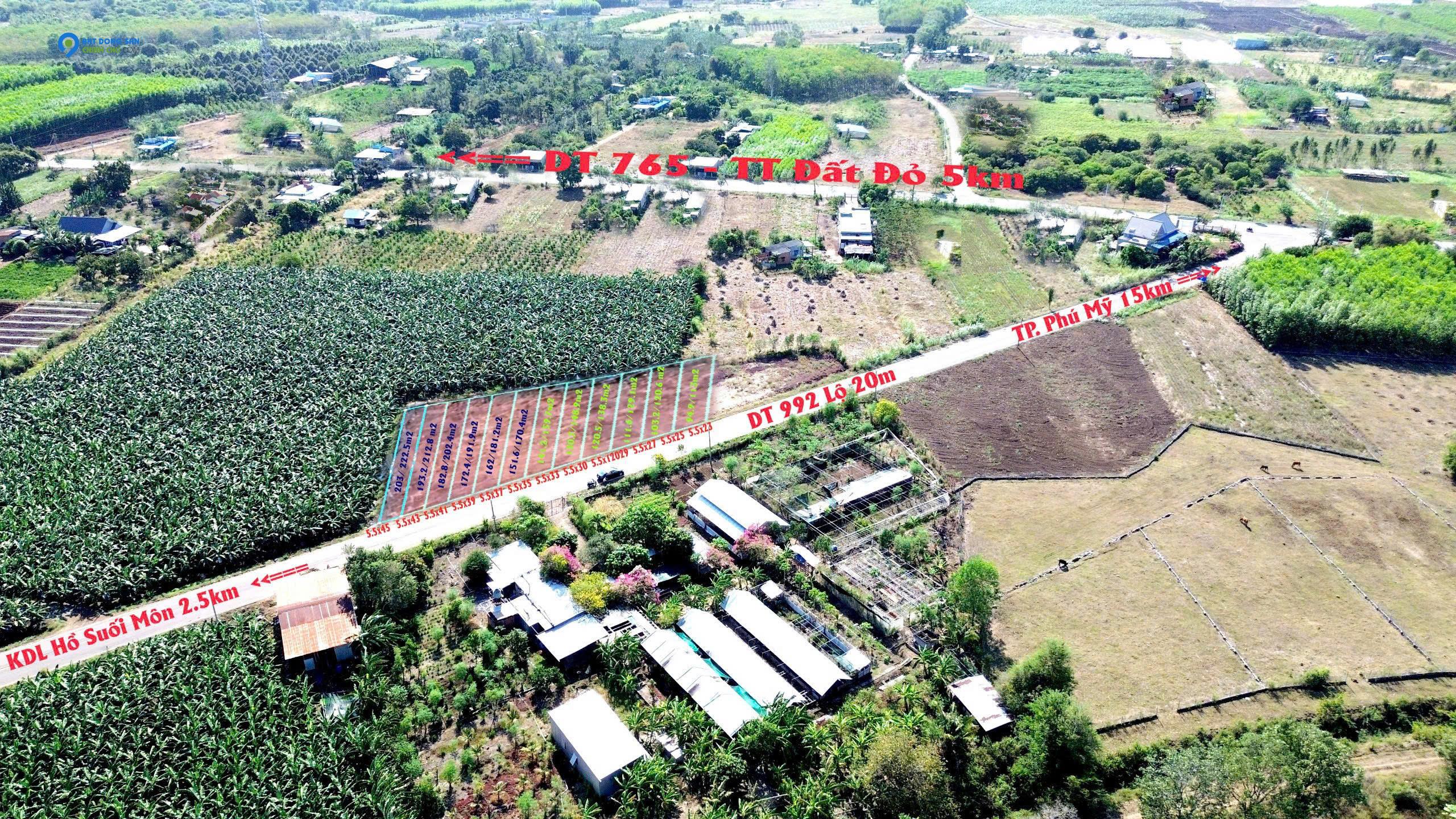 Đầu tư đất Long Tân giá rẻ chỉ với 300 triệu sở hữu ngay