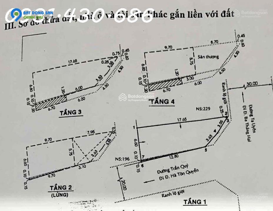 Gia Đình đi ĐỊnh Cư cần  bán nhà  227 Tạ Uyên 6.8x18m nở hậu 4 lầu, đang cho thuê 100 tr/tháng