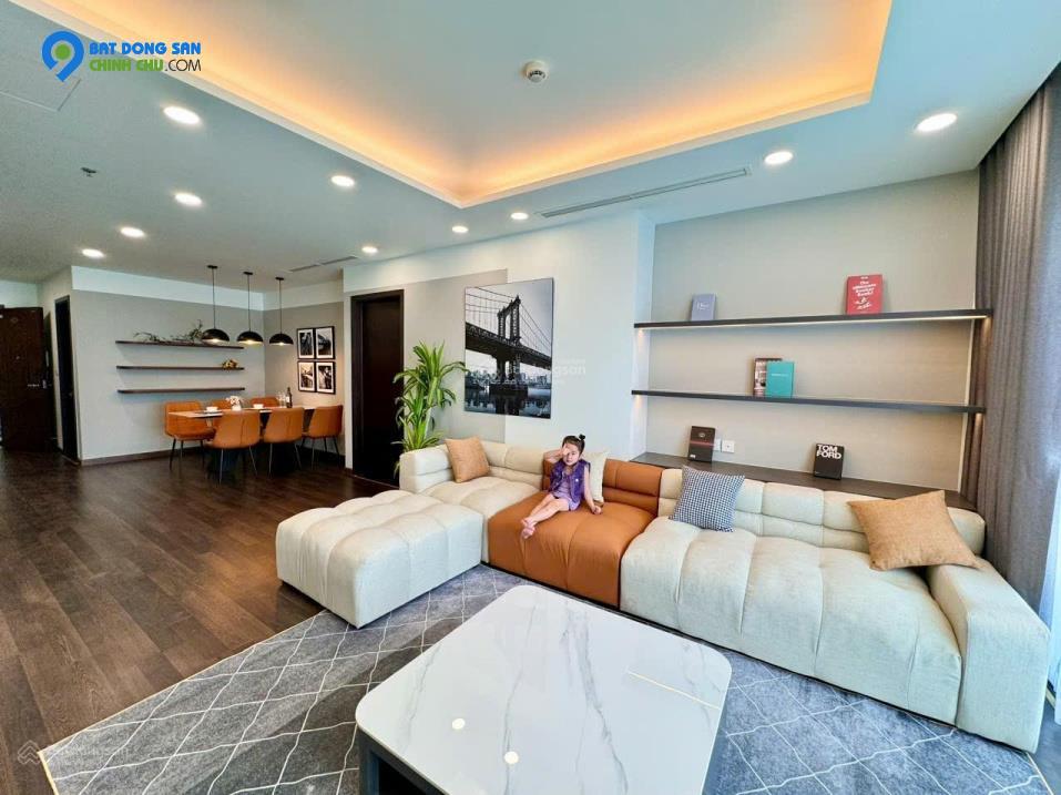 Giảm chào nửa tỷ! Căn 3 ngủ, nhà đẹp, nội thất nhập khẩu, 123 m2, giá tốt, ở ngay