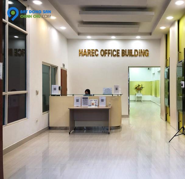 HAREC BUILDING Phố Láng Hạ cho thuê văn phòng hạng B+ đa dạng diện tích, lịch sự, chuyên nghiệp