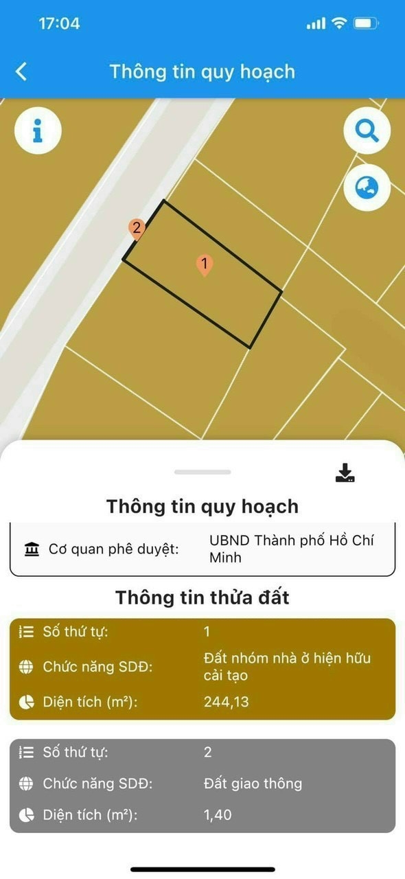 LÔ ĐẤT CỰC ĐẸP KHU BỜ SÔNG PHƯỜNG HIỆP BÌNH CHÁNH TP THỦ ĐỨC