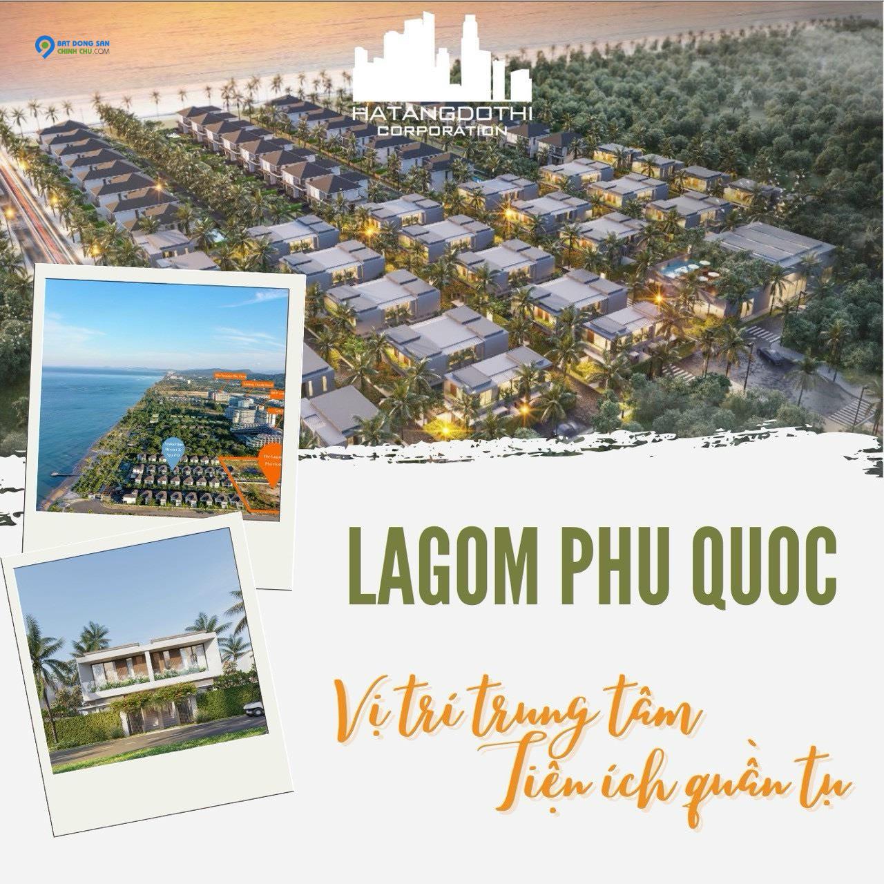 Lagom Phú Quóc  biệt thự giá chỉ hơn 4 tỷ giá gốc CĐT Hạ Tầng Đô Thị 0988773665