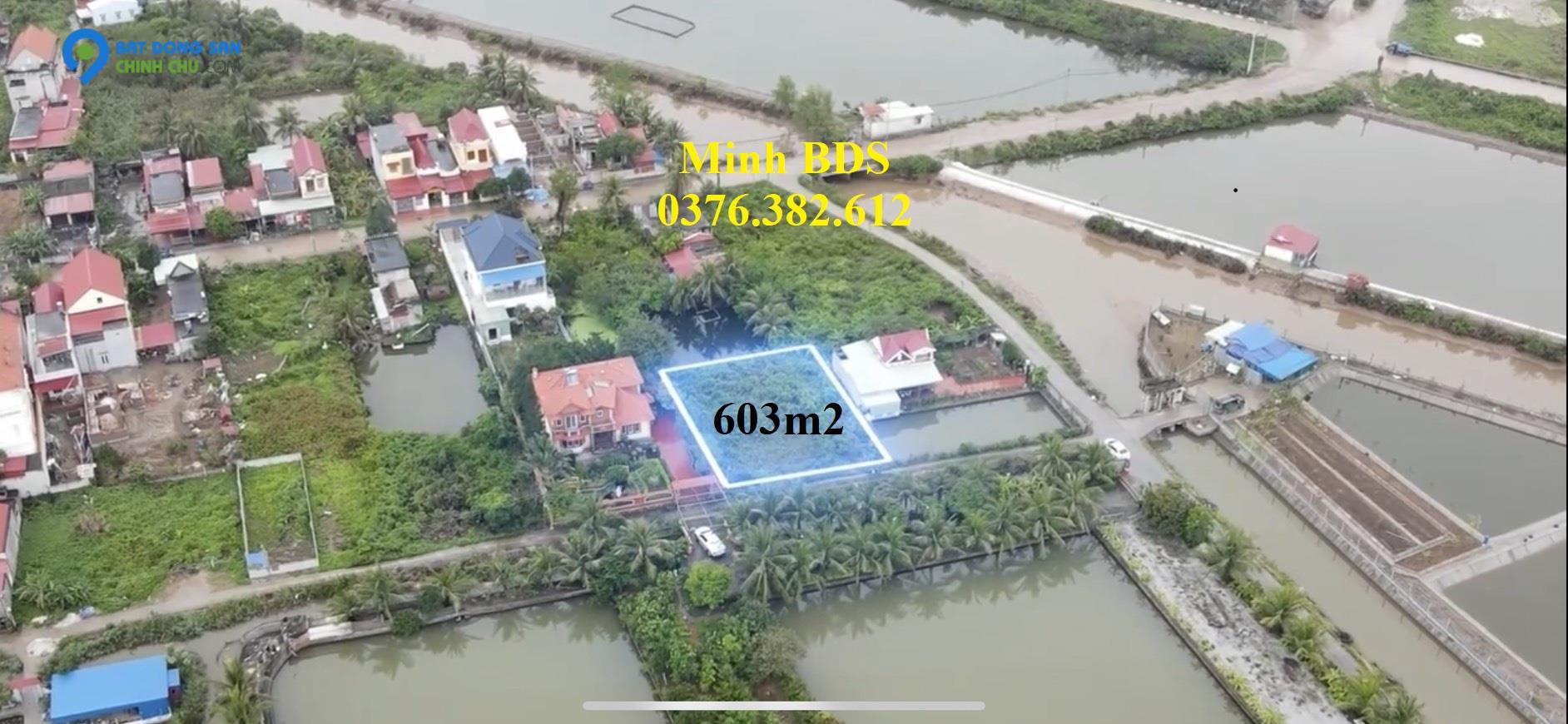 Lô đất 603m2 Tân Thành ,Dương Kinh, Hải Phòng. Giá chỉ 11 tr.m2