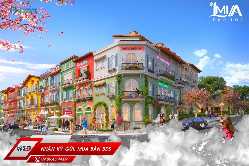 MẶT BẰNG SHOPHOUSE LA MIA BẢO LỘC – HOTLINE: 0909434409