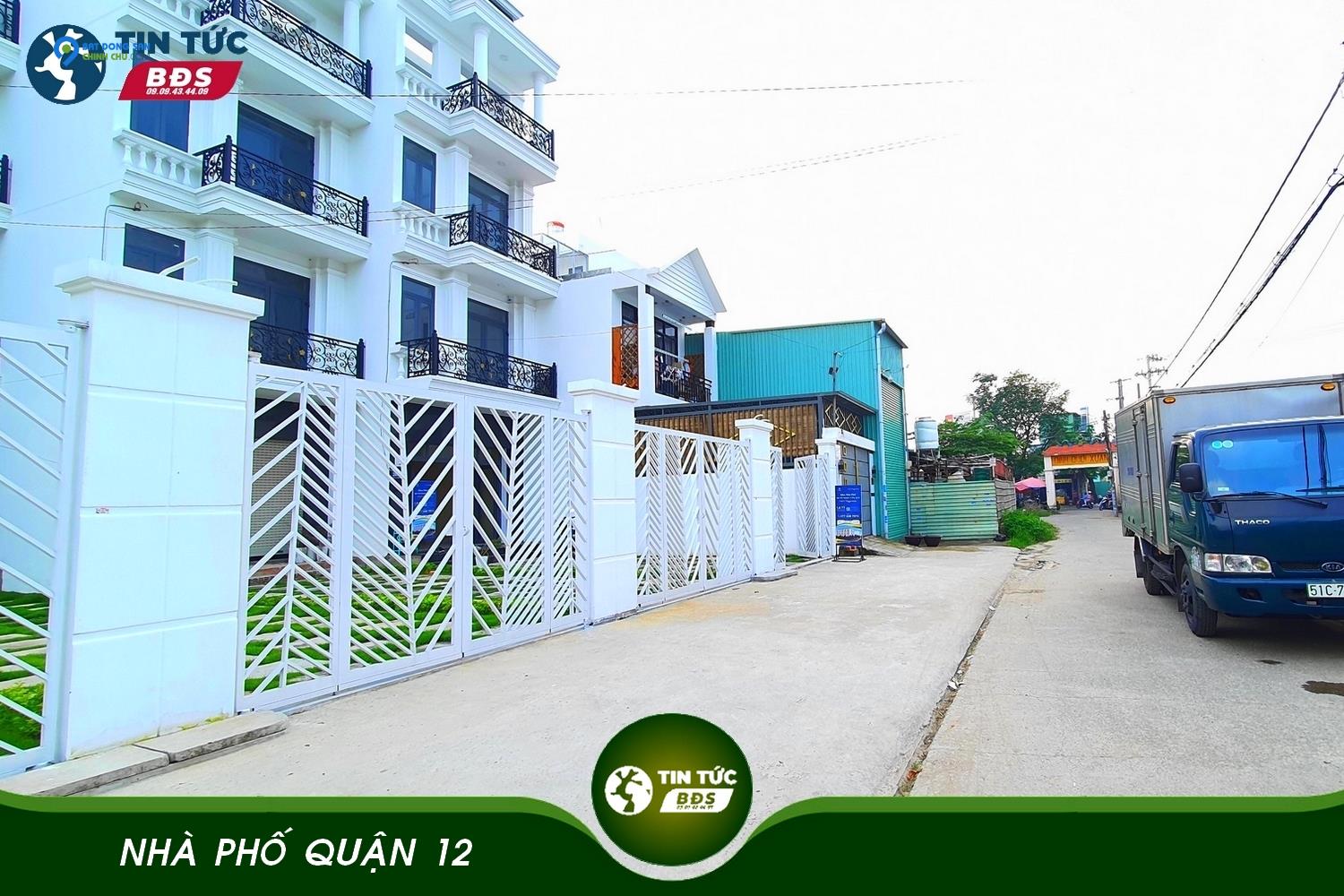 MUA BÁN NHÀ PHỐ QUẬN 12, ĐƯỜNG TÔ NGỌC VÂN - HOTLINE: 0909434409