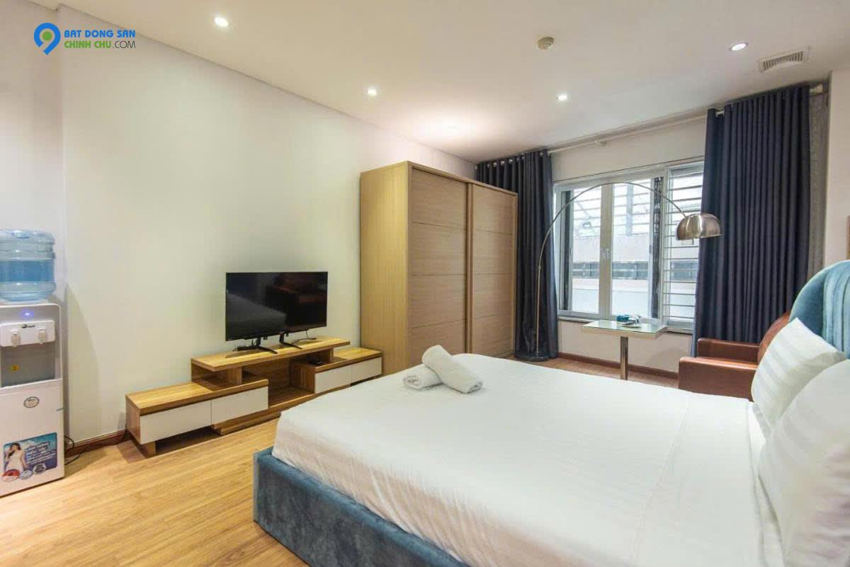 Mặt Phố Phan Kế Bính. Toà CCMN  98m2 , Vỉa Hè Rộng  , 17 phòng full nội thất, Sẵn Vận Hành , Dòng tiền. 1.2 tỷ /năm .Chỉ ---  60 tỷ.
