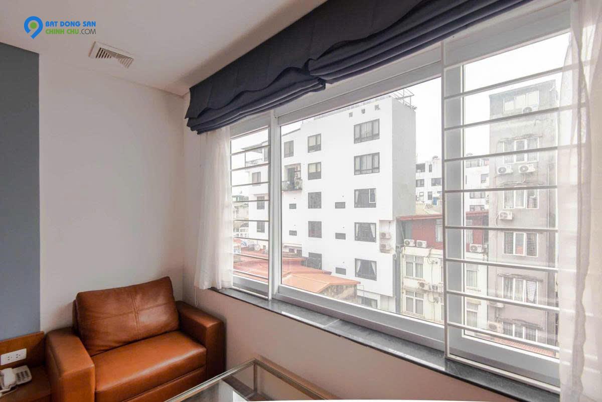 Mặt Phố Phan Kế Bính. Toà CCMN  98m2 , Vỉa Hè Rộng  , 17 phòng full nội thất, Sẵn Vận Hành , Dòng tiền. 1.2 tỷ /năm .Chỉ ---  60 tỷ.