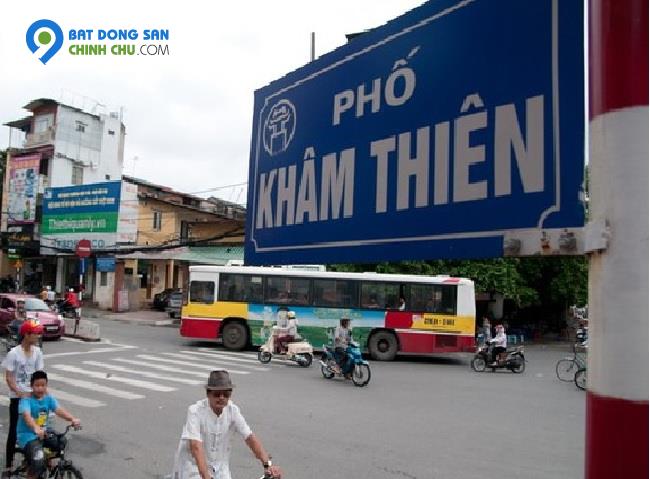 NHÀ ĐẸP CẦN BÁN NHANH NHÀ 2 MẶT NGÕ THÔNG TẠI KHÂM THIÊN, ĐỐNG ĐA, HÀ NỘI