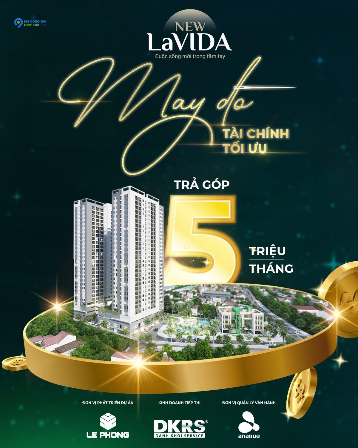 NHÀ Ở XÃ HỘI NEW LAVIDA - Chỉ cần 300 triệu Ngân hàng hỗ trợ 80%