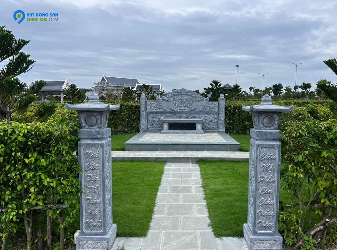 Nghĩa  trang Sala garden cần bán mộ gia tộc 48m2 vị trí đẹp , trung tâm đền trình sau chùa kế lô góc,  miễn phí chăm sóc mộ 20 năm