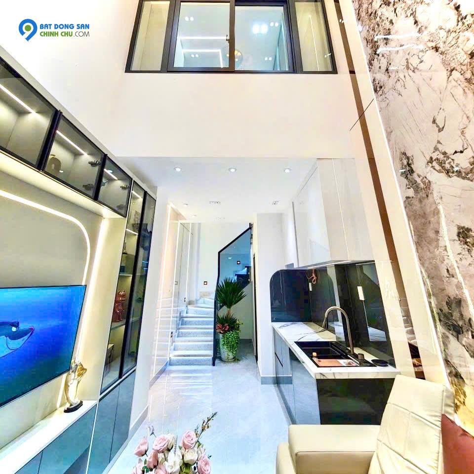 Nhà Quận 3- hẻm xe tải Nguyễn Thiện Thuật- Ngang hơn 3m- 4 tầng Full nội thất: 5 tỷ hơn. 0933910039