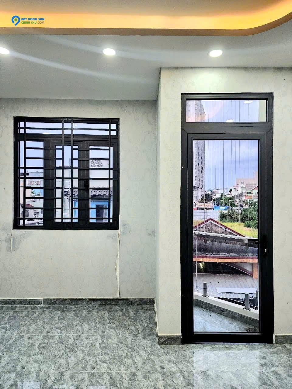 Nhà góc 4 tầng hẻm 312 Âu Dương Lân P3 Q8
