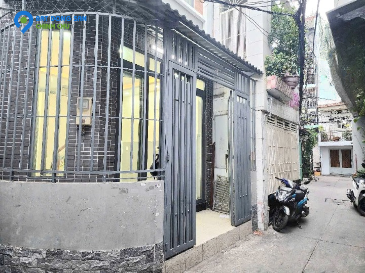 Nhà góc 4 tầng hẻm 312 Âu Dương Lân P3 Q8