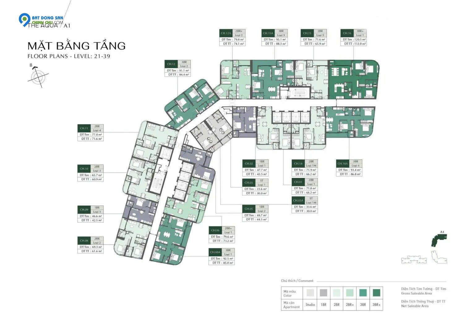SMART CITY - LUMIÈRE Evergreen - Studio A1 - Tầng Thấp - Ban Công Đông Nam Chỉ 3,050 Bao Phí