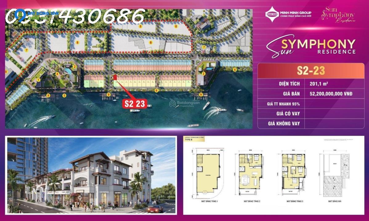 Shophouse, biệt thự ven sông Hàn, quỹ căn vip nhất còn sót lại chiết khấu đến 13%, tặng 2 cây vàng