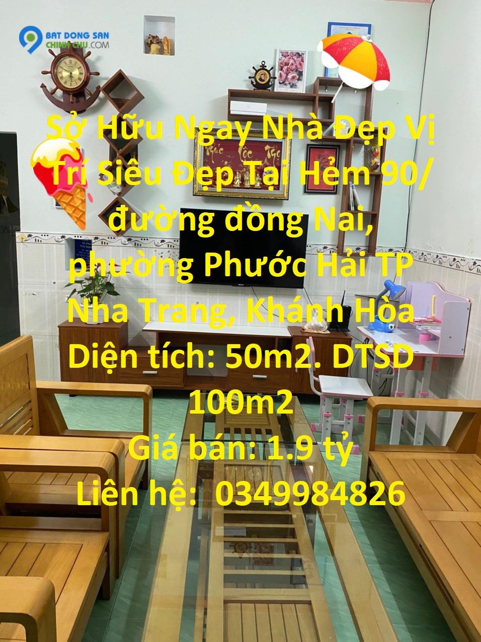 Sở Hữu Ngay Nhà Đẹp Vị Trí Siêu Đẹp Tại Đường Đồng Nai  Phường Phước Hải TP Nha Trang