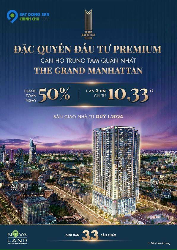 THE GRAND MANHATTAN - NƠI NHỮNG “DÒNG CHẢY” THỊNH VƯỢNG XOAY QUANH