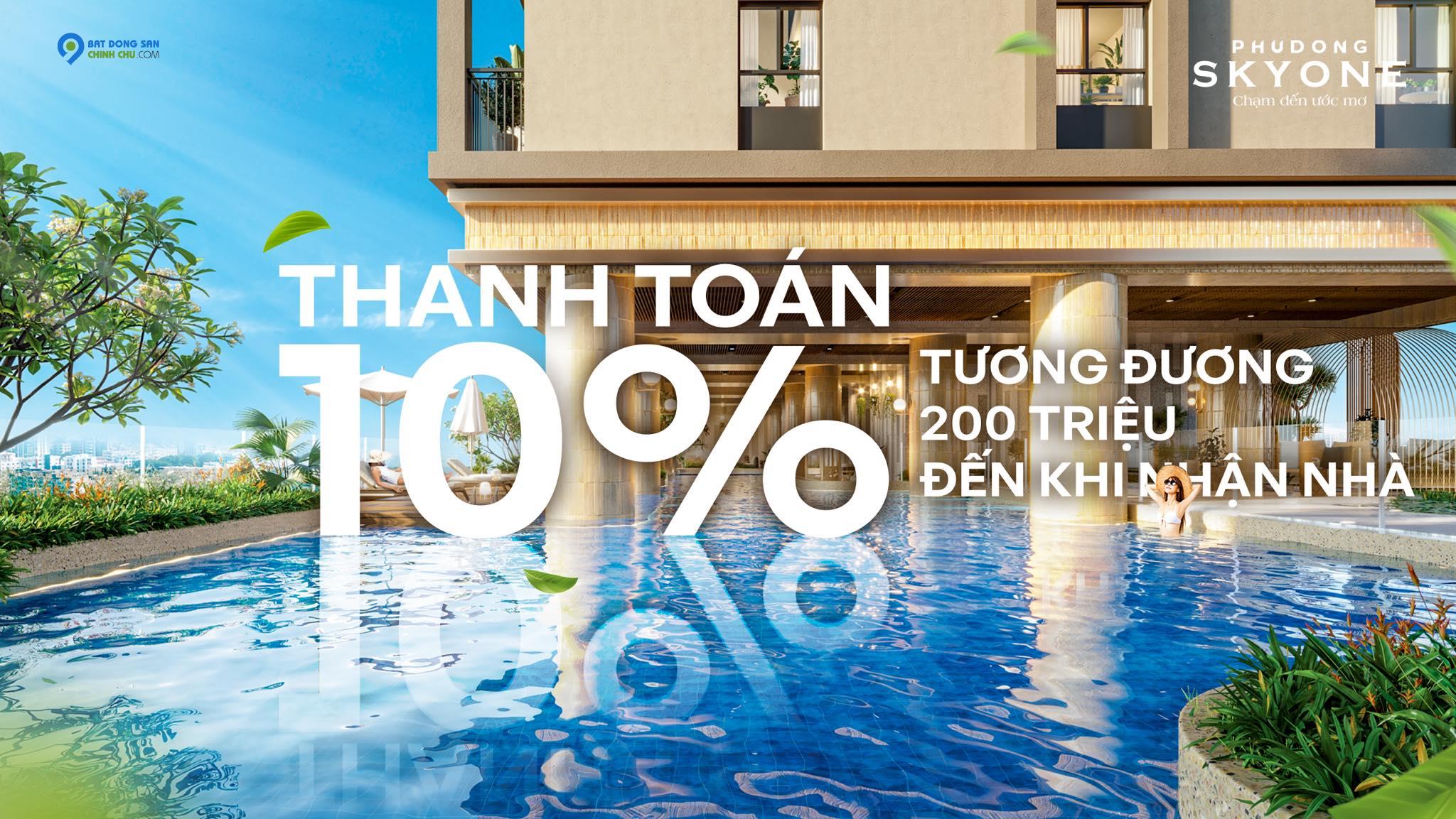 CHỈ TỪ 4,5 TRIỆU/THÁNG – SỞ HỮU NGAY CĂN HỘ PHÚ ĐÔNG SKYONE CHUẨN GU NGƯỜI TRẺ