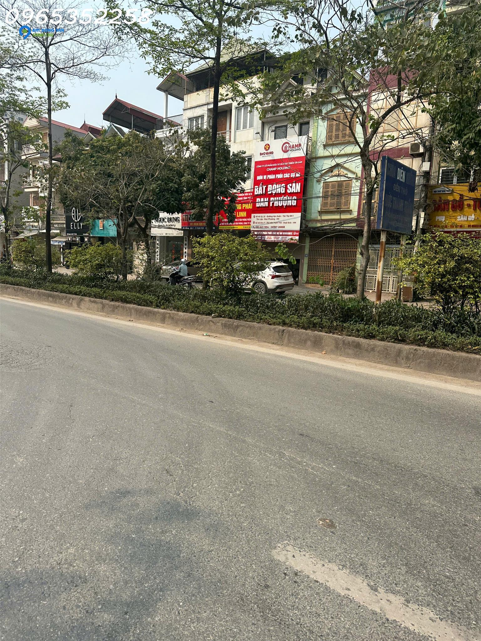 Chính Chủ Cần Bán Miếng Đất Mặt Quốc Lộ Phố Phan Đình Phùng - Đan Phượng Ô Tô Tránh - Diện Tích 42.5m - Mặt tiền Siêu Rộng 6.1m
