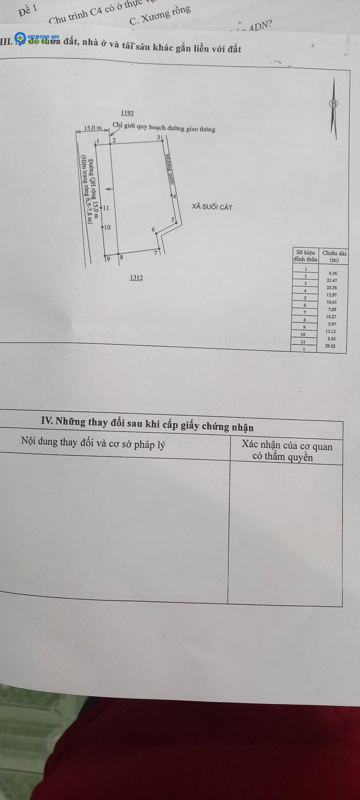 Xuân Phú suối tiên đất dân cắt bán đường 9m giá rẻ