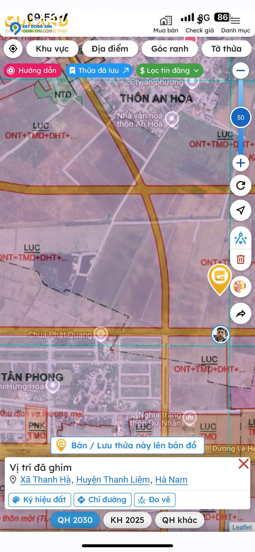 chính chủ trúng đấu giá - thanh phong - thanh liêm - hà nam