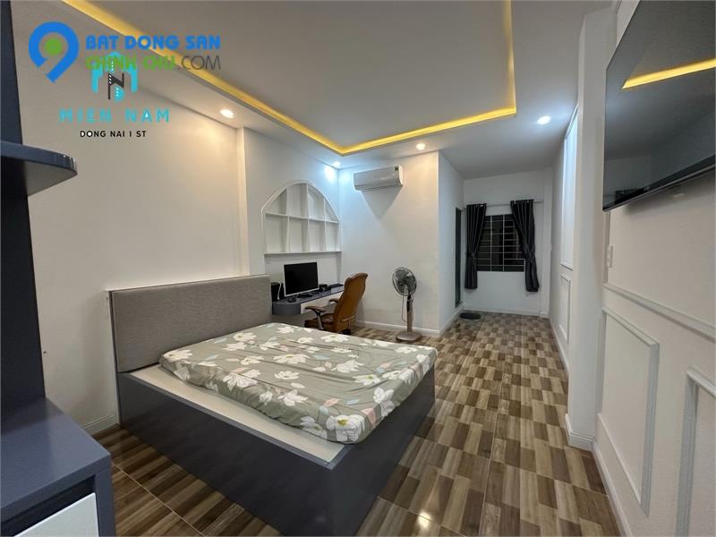 cho thuê nhà dt 4x25m nội thất mới tinh. Phạm Văn Thuận - Nhà đẹp vị trí đẹp