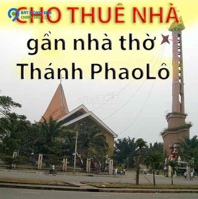 nhà VIP cho thuê.gần Nhà Thờ Thánh Phaolô Bình Tân , nhà đẹp mới xây