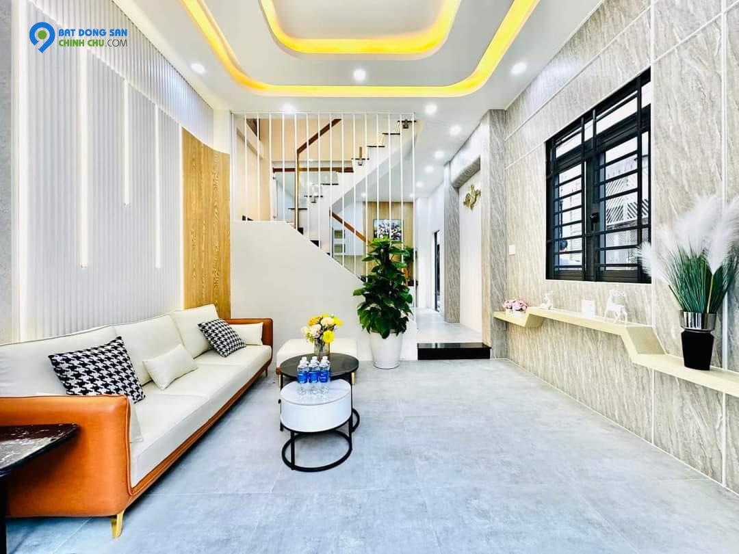 NHÀ FULL NỘI THẤT NGUYỄN VĂN KHỐI P8, 37M2, 4.3 TỶ