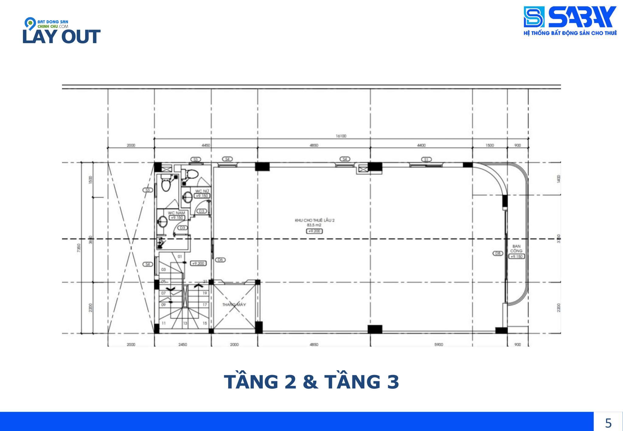 CHO THUÊ NGUYÊN TÒA NHÀ  VĂN PHÒNG MỚI TẠI SABAY 25/1 CỬU LONG