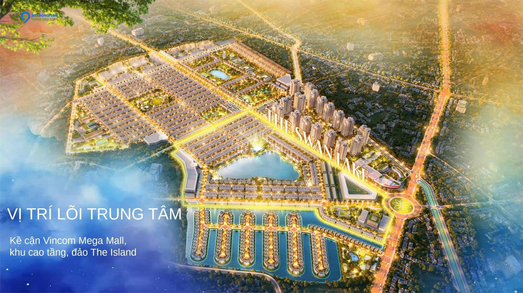 🌟 The Swan Lake – Phân khu "kim cương" tại Vinhomes Green City 🌟