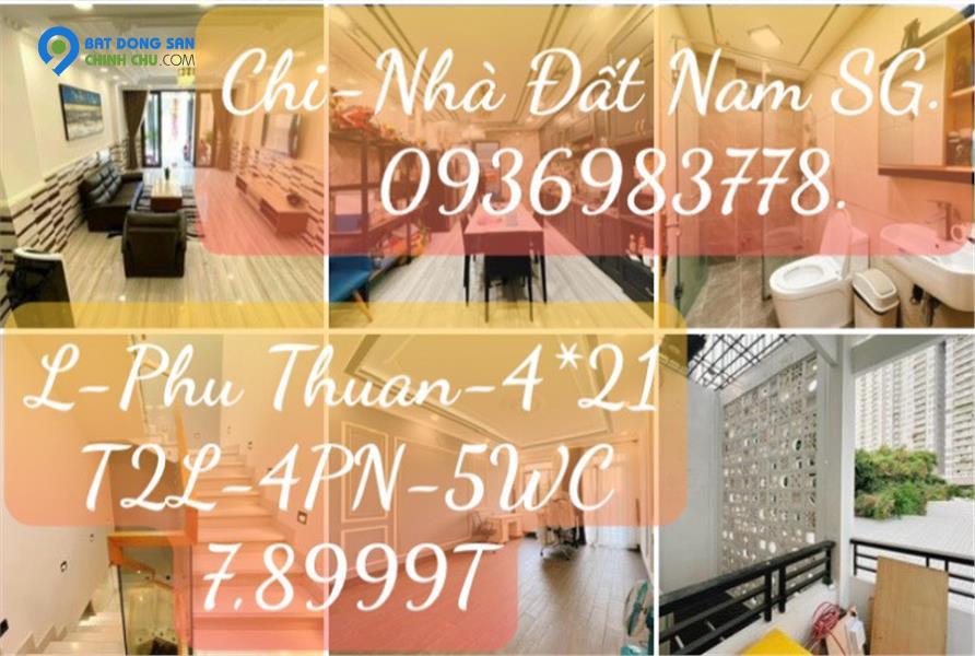 🔥GIẢM MẠNH CÒN NHỈNH 7 TỶ NHÀ TRUNG TÂM Q7, 86M2, 3 TẦNG, 4 PN🔥