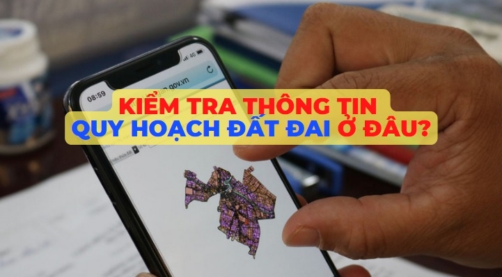 Xem thông tin quy hoạch đất đai ở đâu?